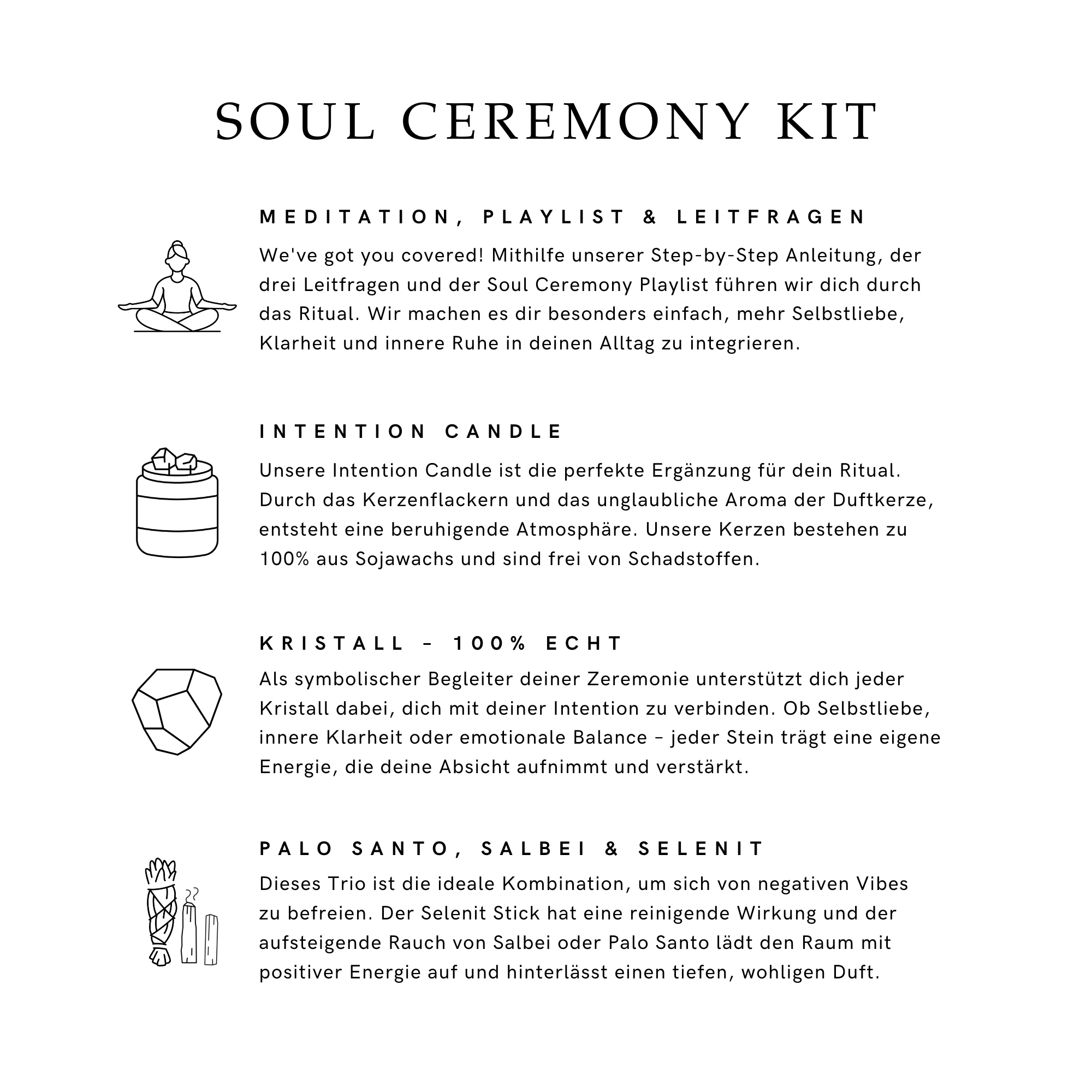 Ritualbox für Klarheit, Selbstliebe & innere Ruhe