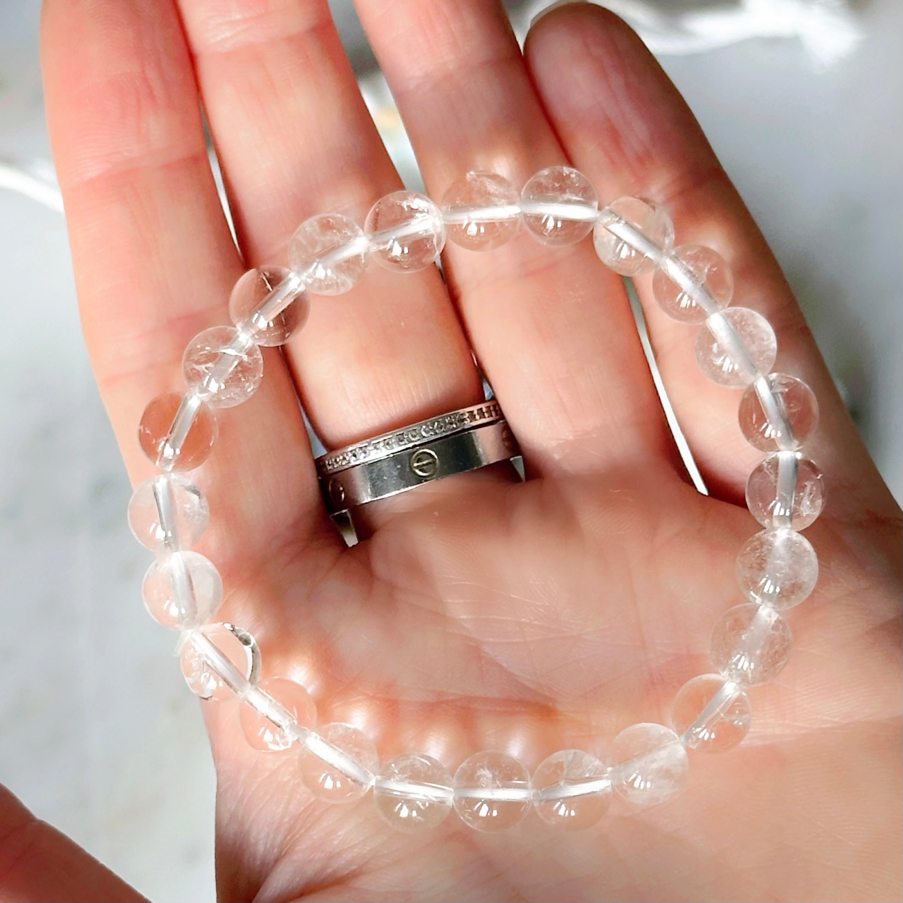 Armband Bergrkristall