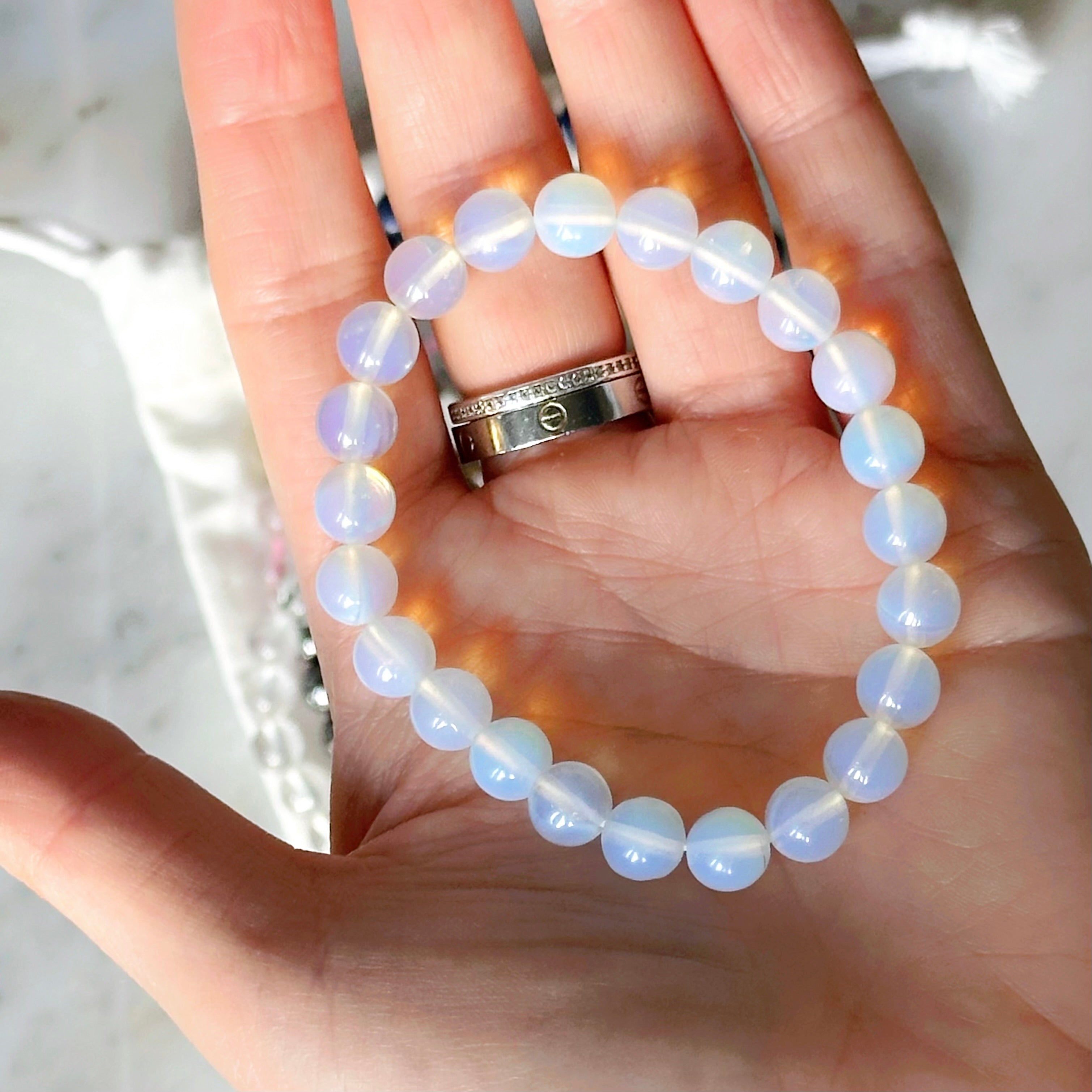 Kristallarmband Opalith