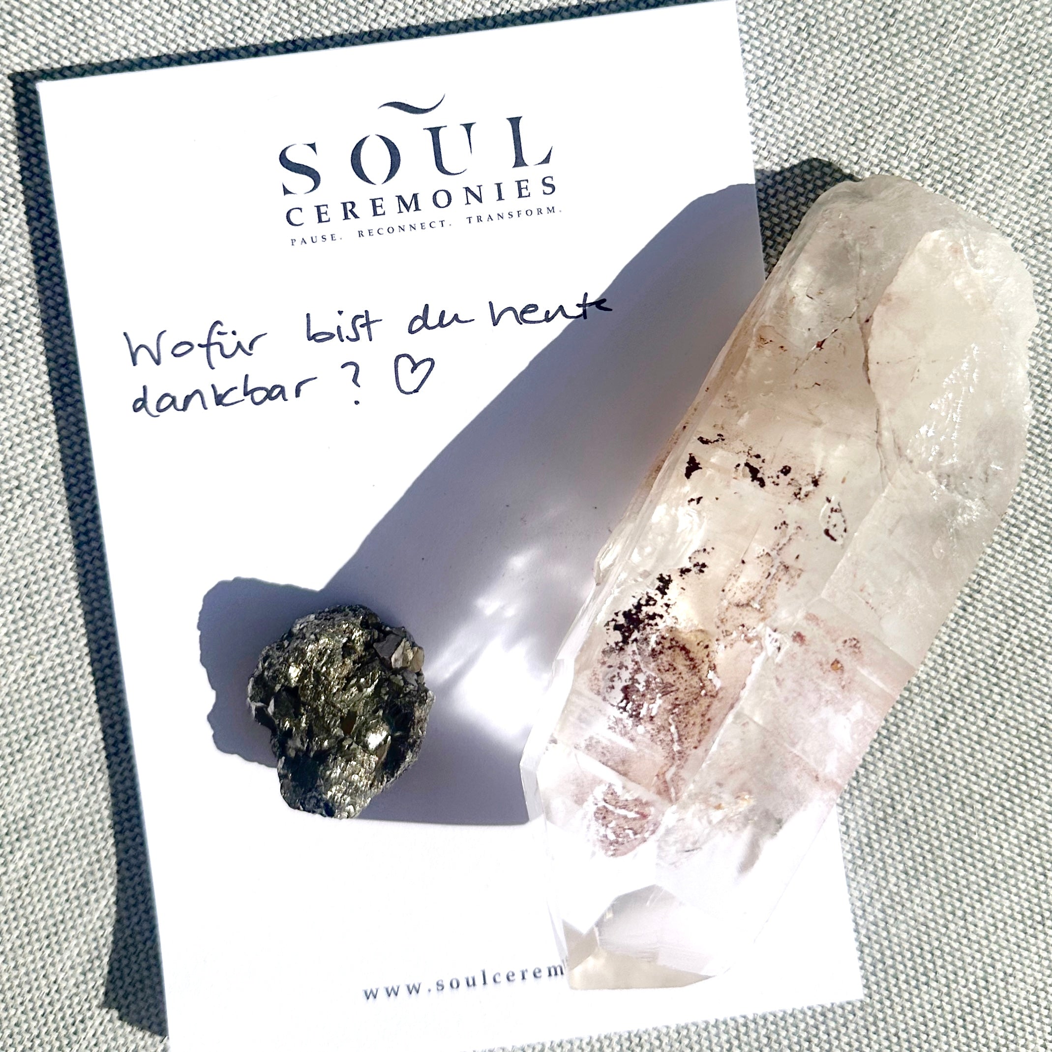 Notizblock Soul Notes – Worte mit Herz